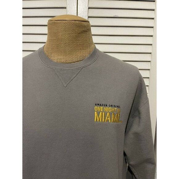 ONE NIGHT IN MIAMI Amazon Original Sweater Champion Crew Uniform Size Medium - Picture 3 of 5